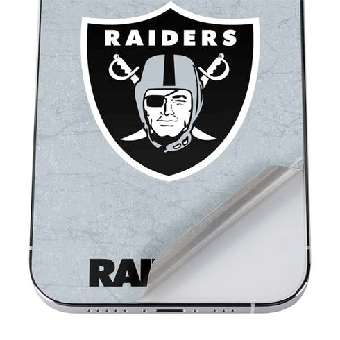 NFL Las Vegas Raiders - Alternate Distressed iPhone 12 Pro Max Skin